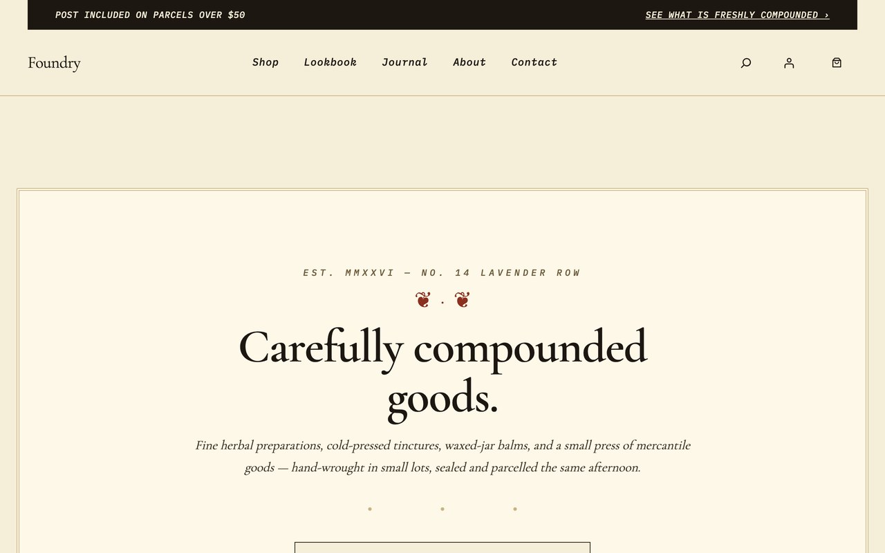 foundry desktop home