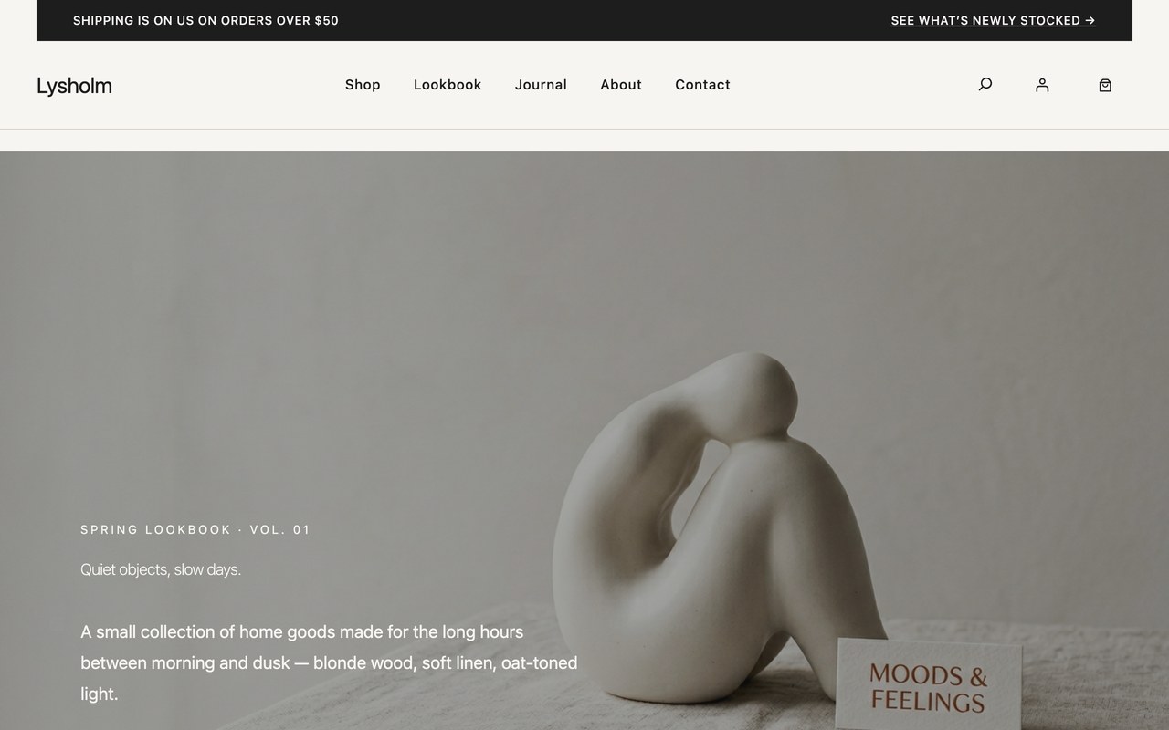 lysholm desktop home